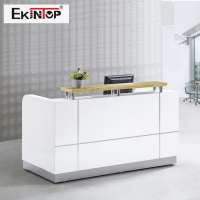 Ekintop modern popular used reception desk salong reception desk fitness center hospital reception desk