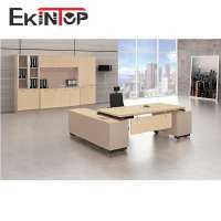 Ekintop china guangdong goggle office furniture solutions executive office desk for commercial wood office furniture